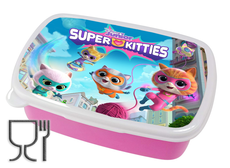 Pojemnik śniadaniowy - Lunchbox - SuperKoty - SuperKitties
