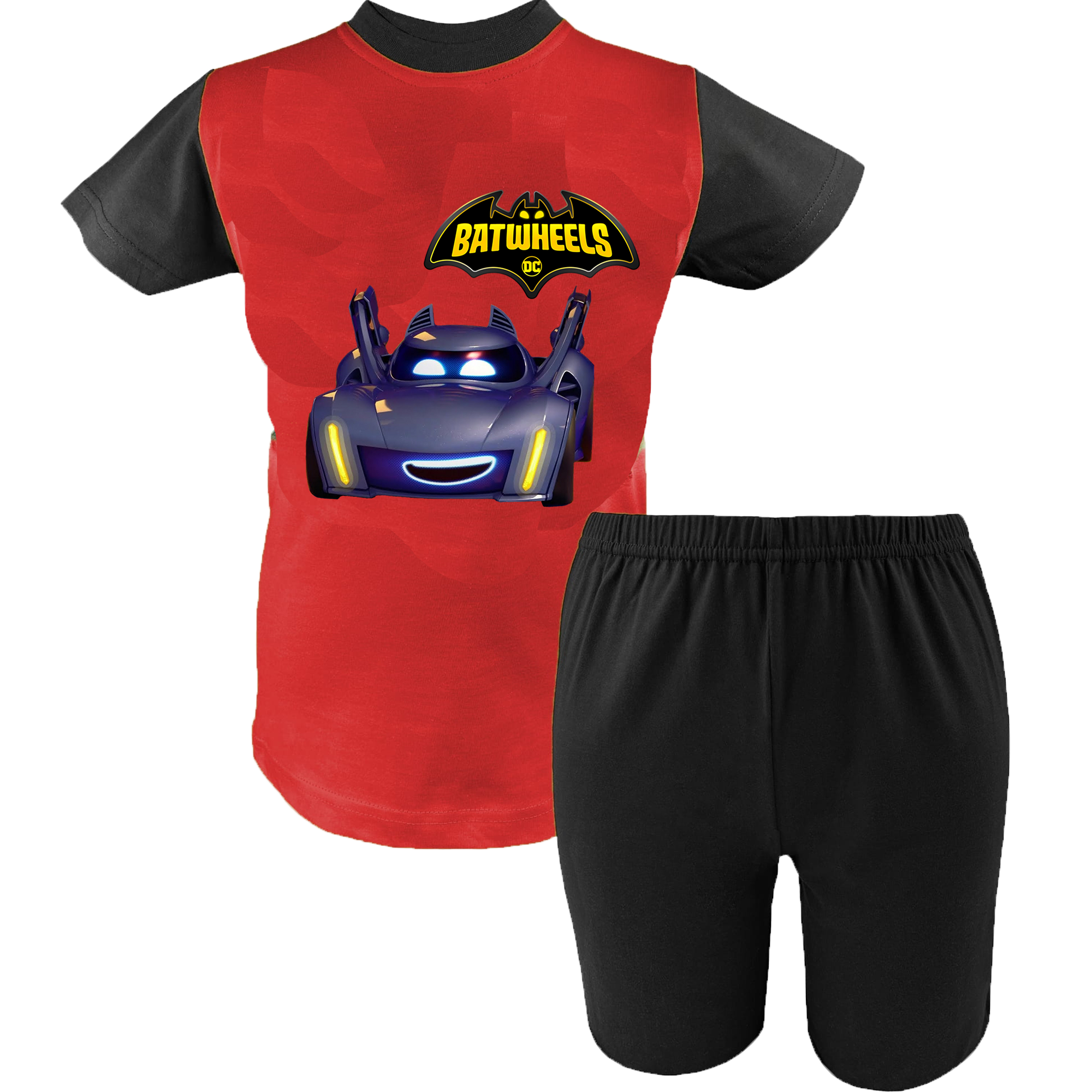 Krótka Piżama dziecięca Batwheels
