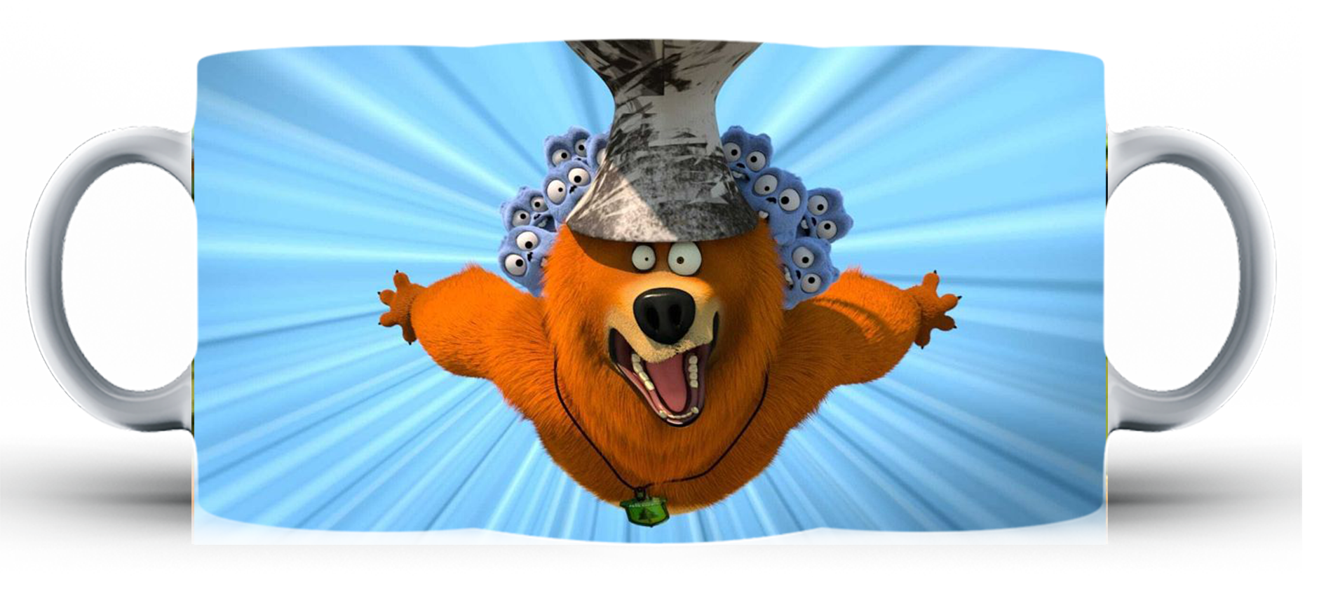 Kubek ceramiczny Grizzy i Lemingi