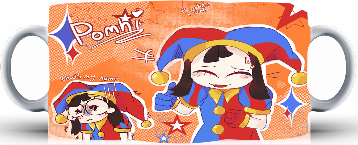 Kubek ceramiczny The Amazing Digital Circus - Niesamowity cyfrowy cyrk