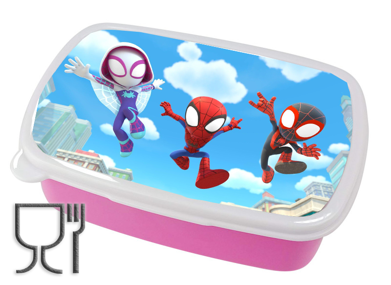 Pojemnik śniadaniowy - Lunchbox - Spidey i przyjaciele