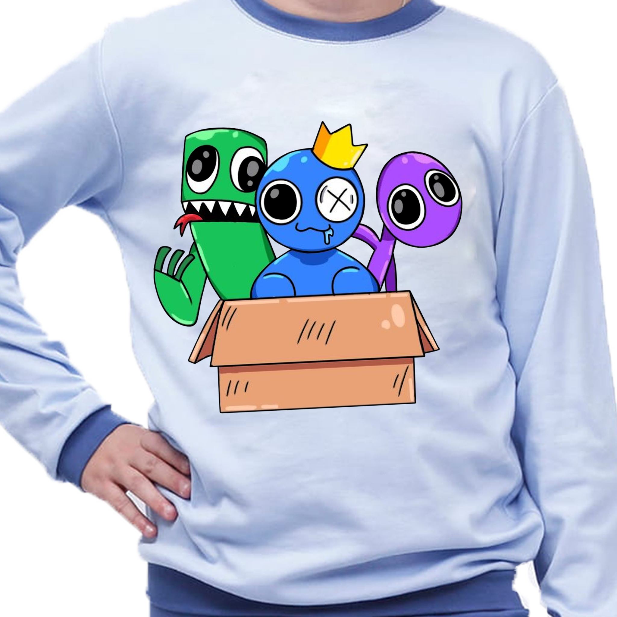 Piżama dziecięca Rainbow Friends