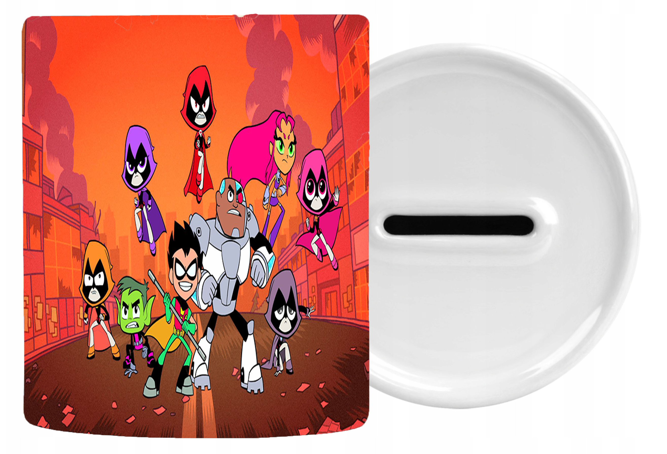 Skarbonka Ceramiczna Młodzi Tytani