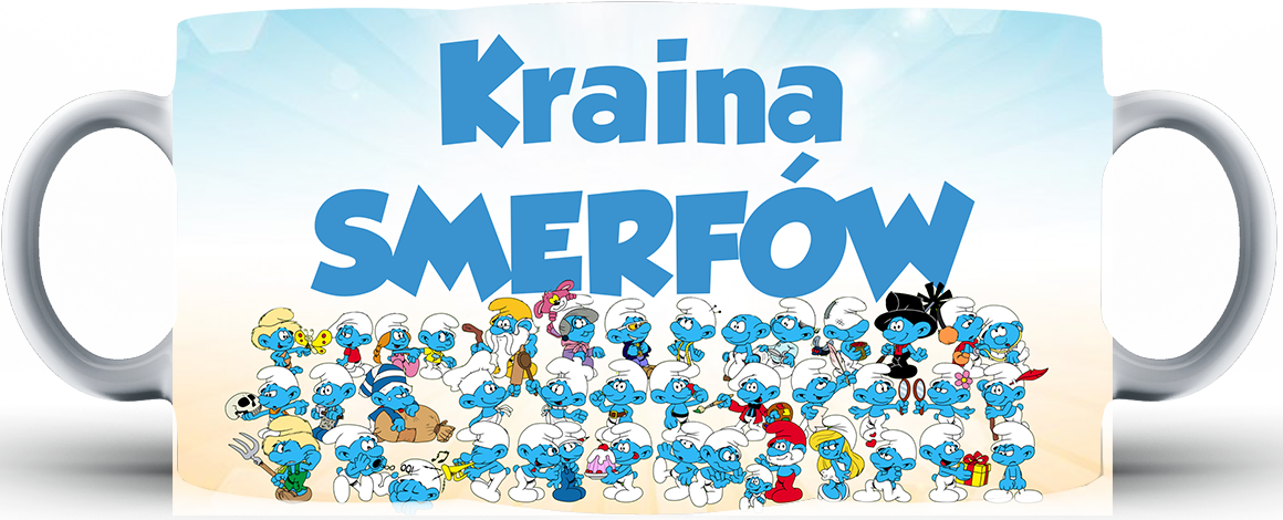 Kubek ceramiczny Smerfy - The Smurfs