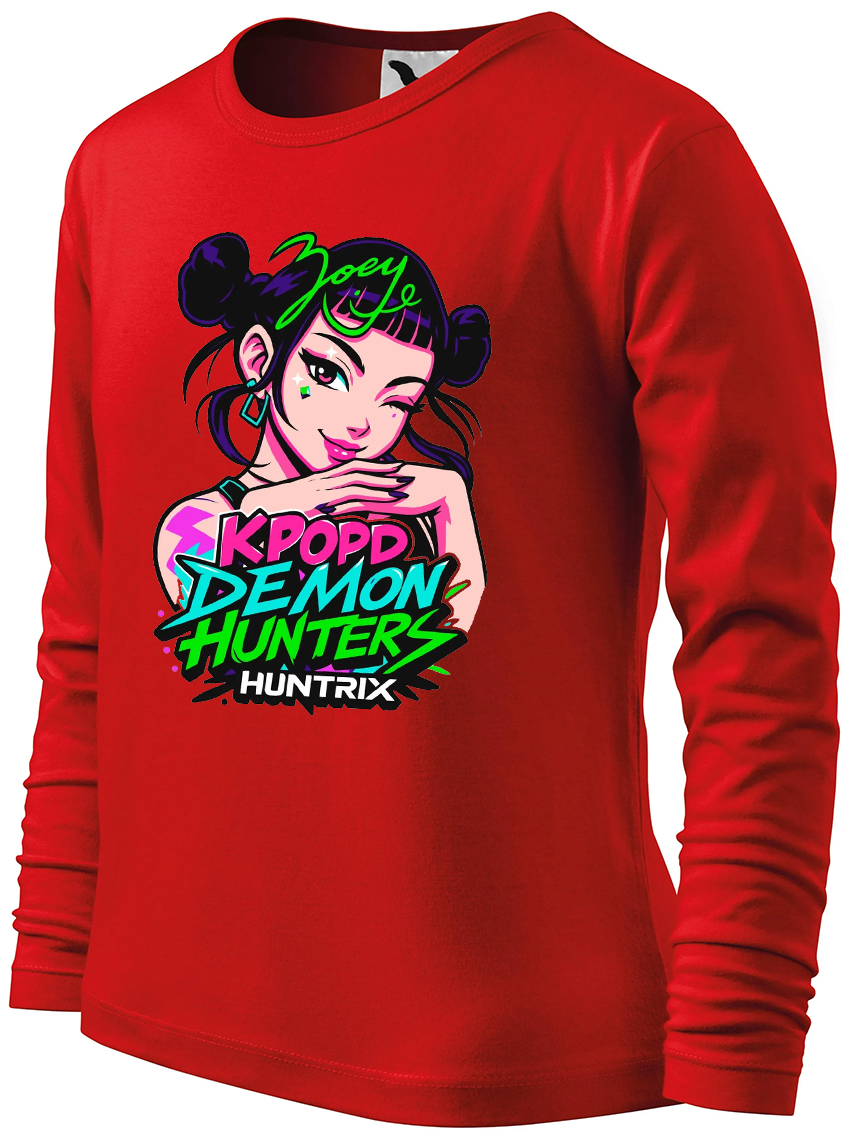 Koszulka z długim rękawem - K-Pop Demon Hunters - Łowczynie Demonów