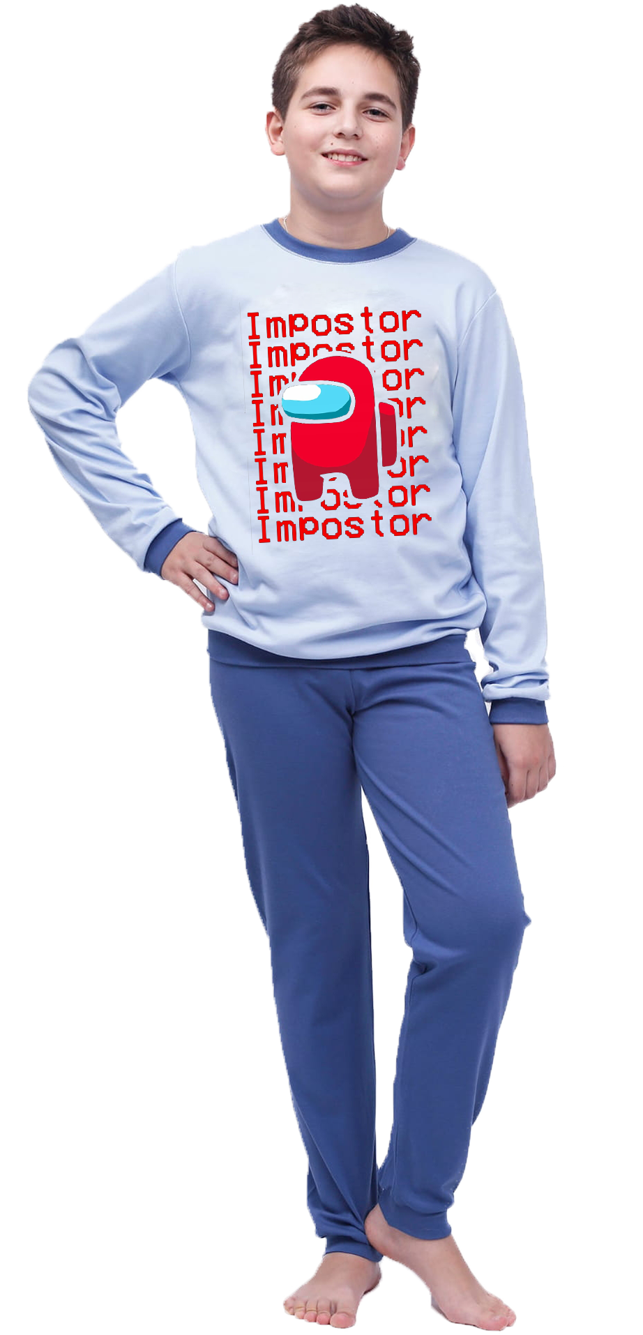 Piżama dziecięca Among Us