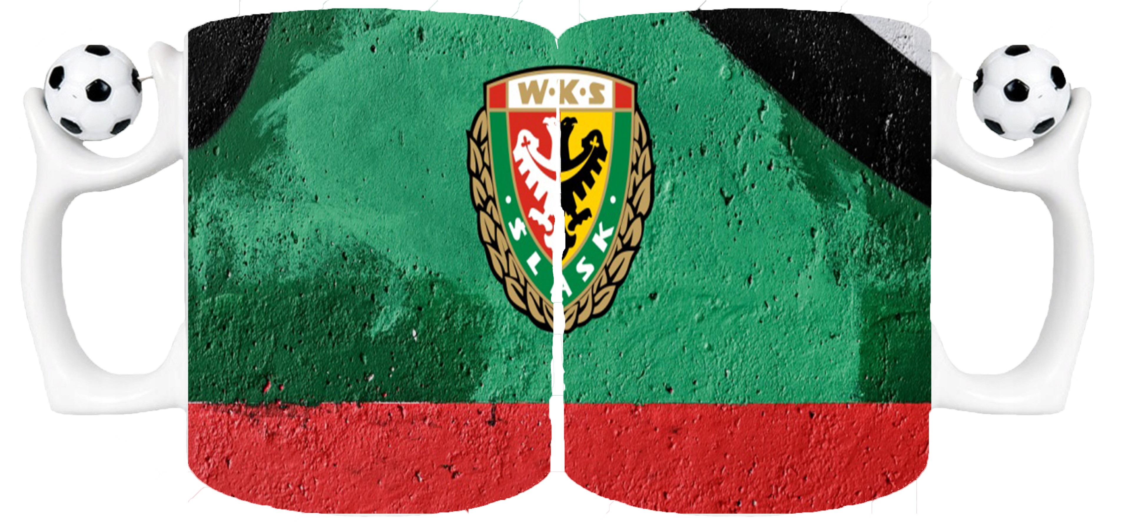 Kubek z piłką dla Fana WKS Śląsk Wrocław