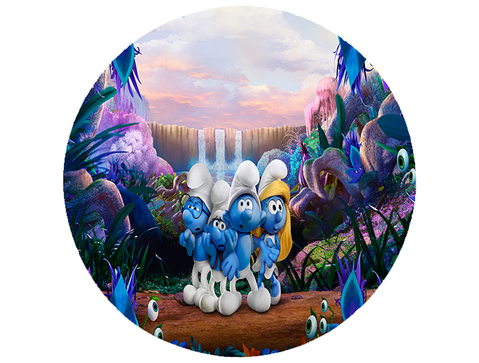 Podkładka pod myszkę Smerfy