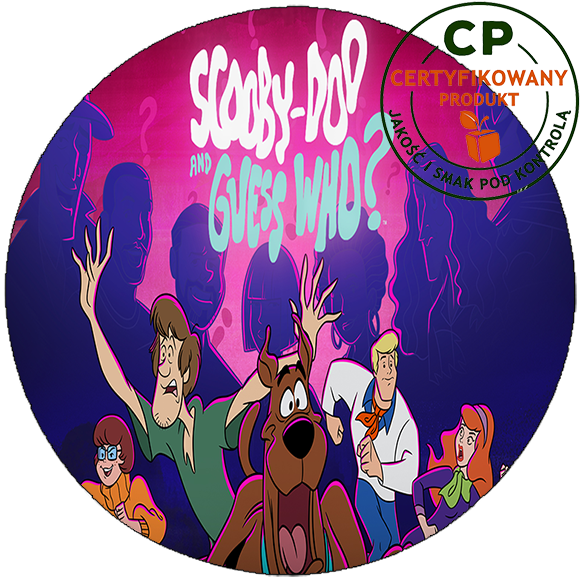 Opłatek na tort - Scoobie Doo