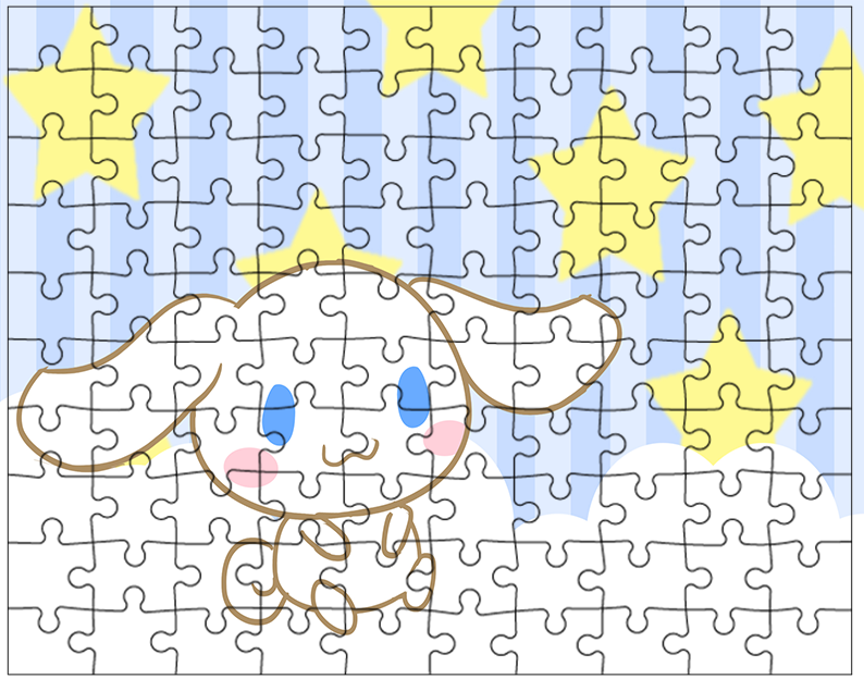 Puzzle tradycyjne Cinnamoroll