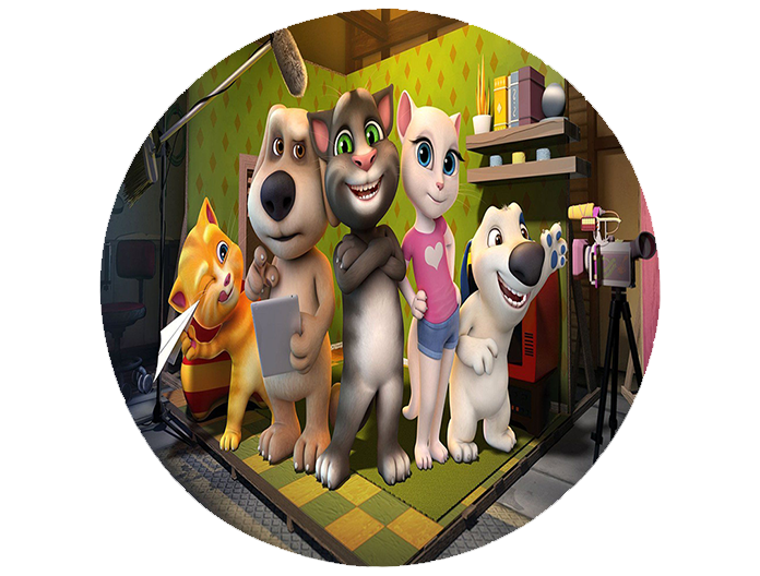 Opłatek na tort Gadający Kot