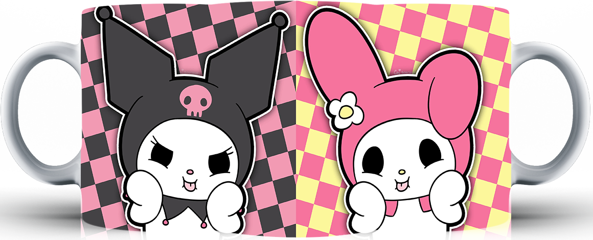 Kubek ceramiczny Kuromi - Hello Kitty Friend