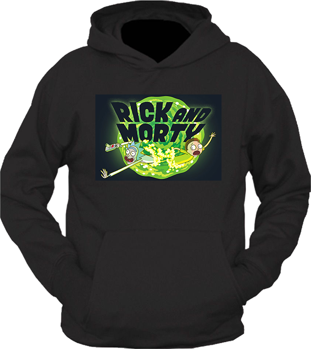 Bluza z kapturem Rick i Morty