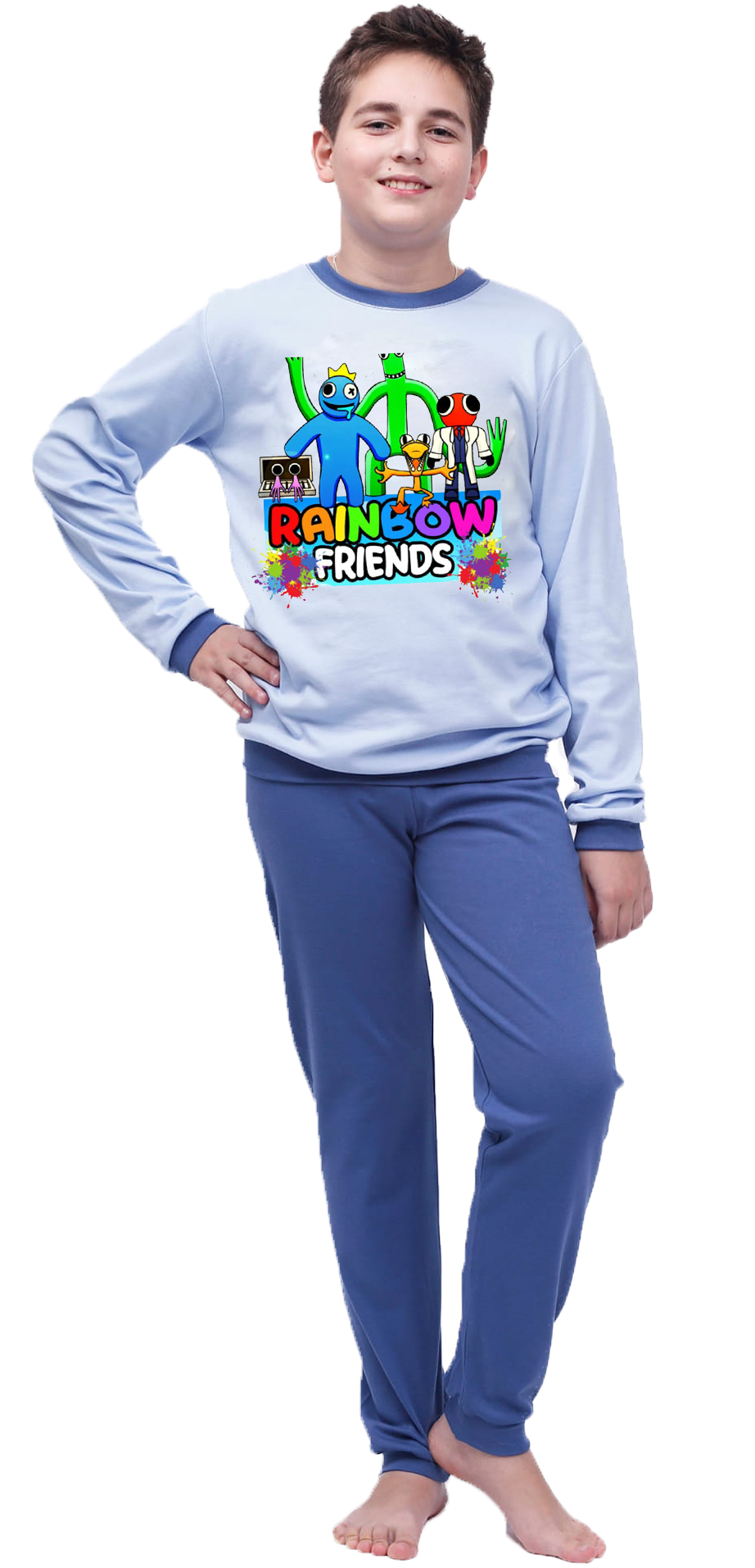 Piżama dziecięca Rainbow Friends