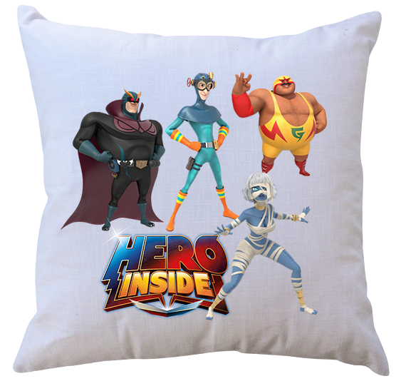 Poduszka z wkładem Hero Inside