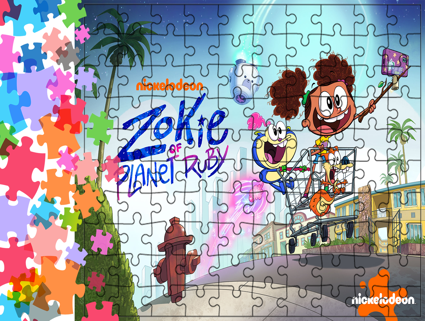 Puzzle tradycyjne Zokie z Planety Ruby