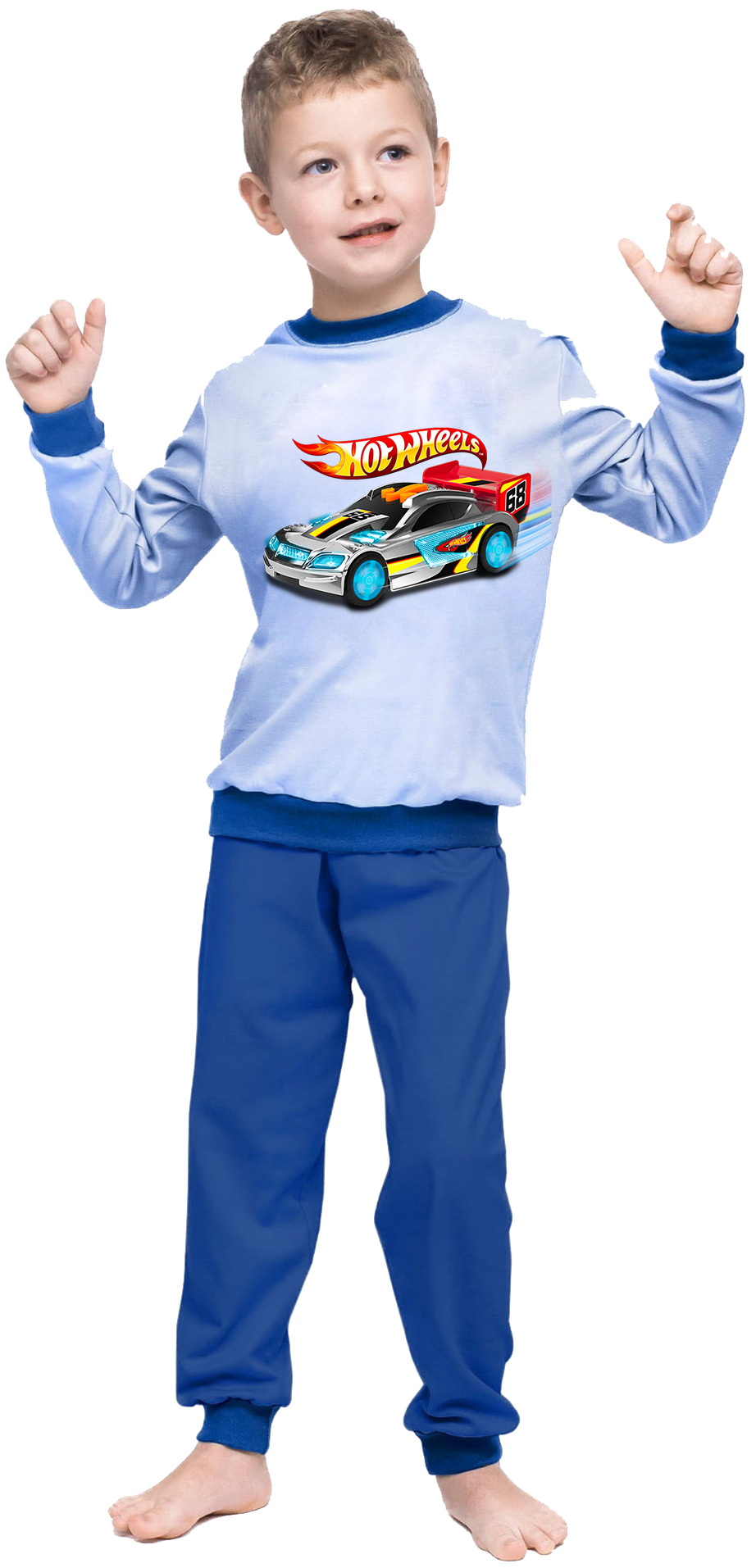Piżama dziecięca Hot Wheels