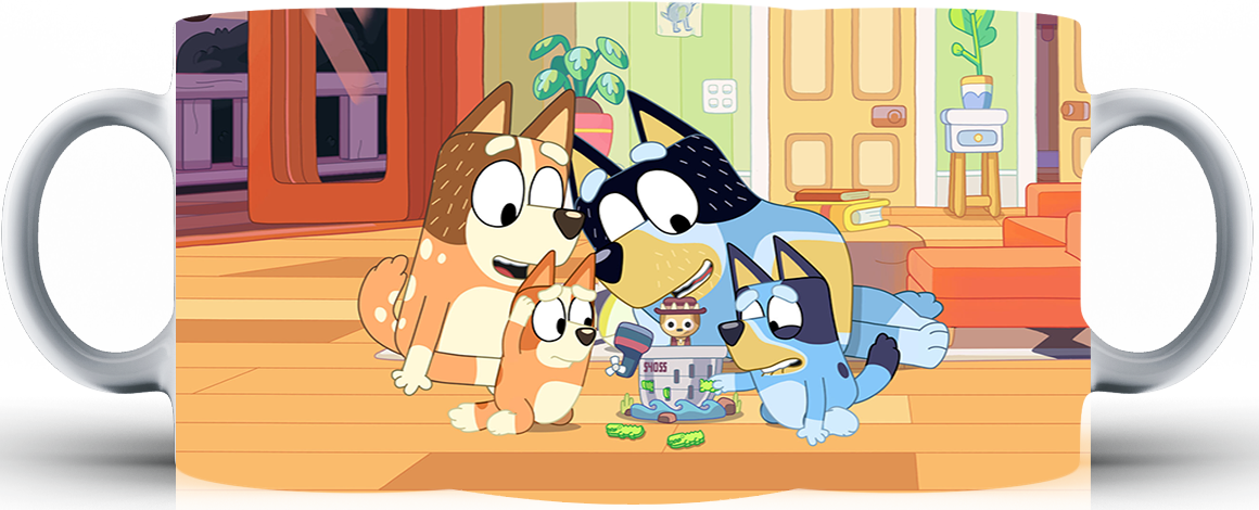 Kubek ceramiczny Bluey