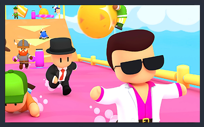 Magnes na lodówkę Stumble Guys