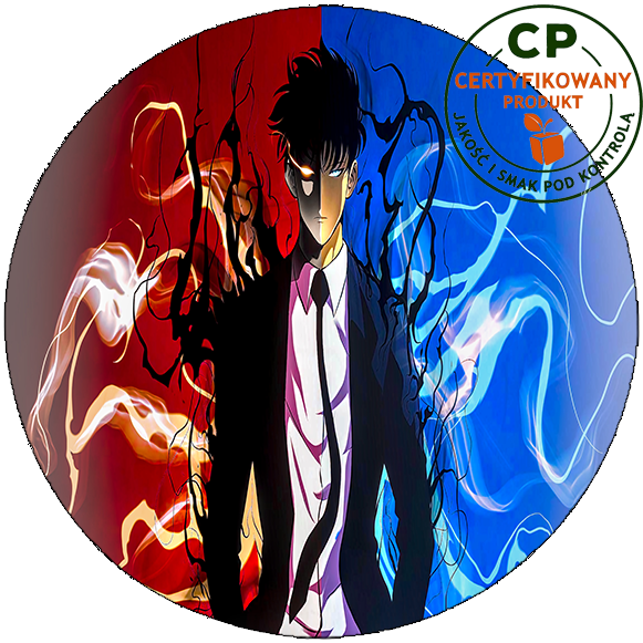 Opłatek waflowy na tort - Solo Leveling