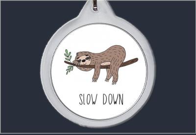Brelok do kluczy Slow Down