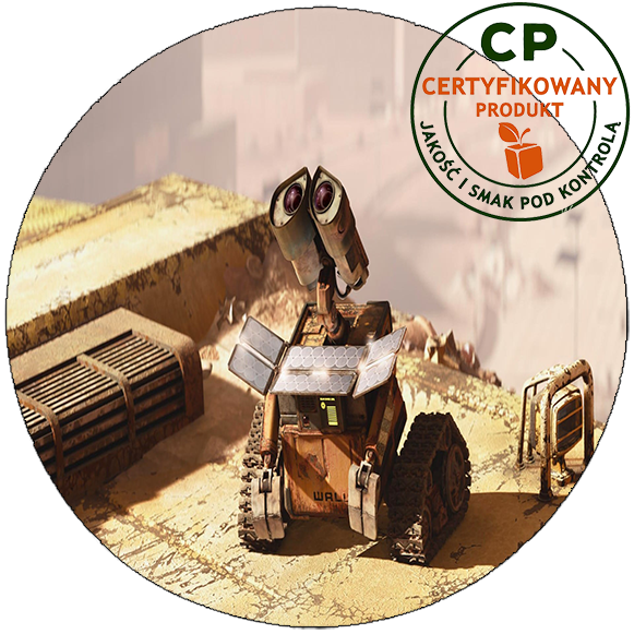 Opłatek na tort Wall-e