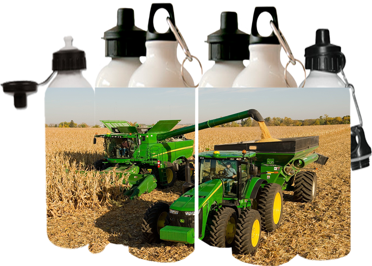 Bidon Junior z traktorem - Traktor