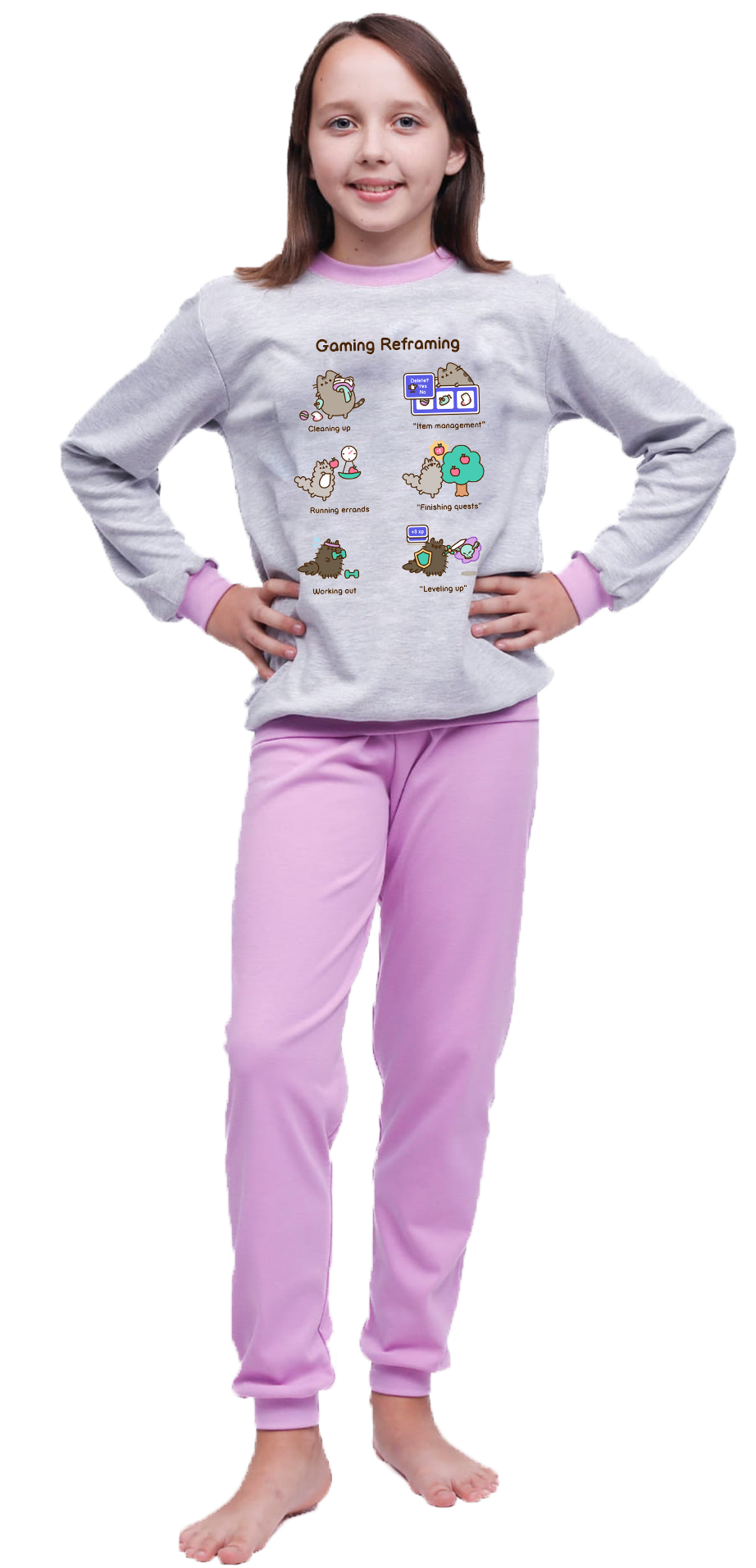 Piżama dziecięca Pusheen