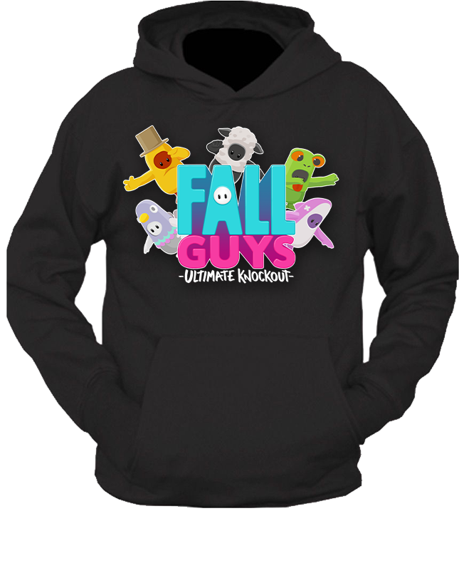 Bluza z kapturem Fall Guys