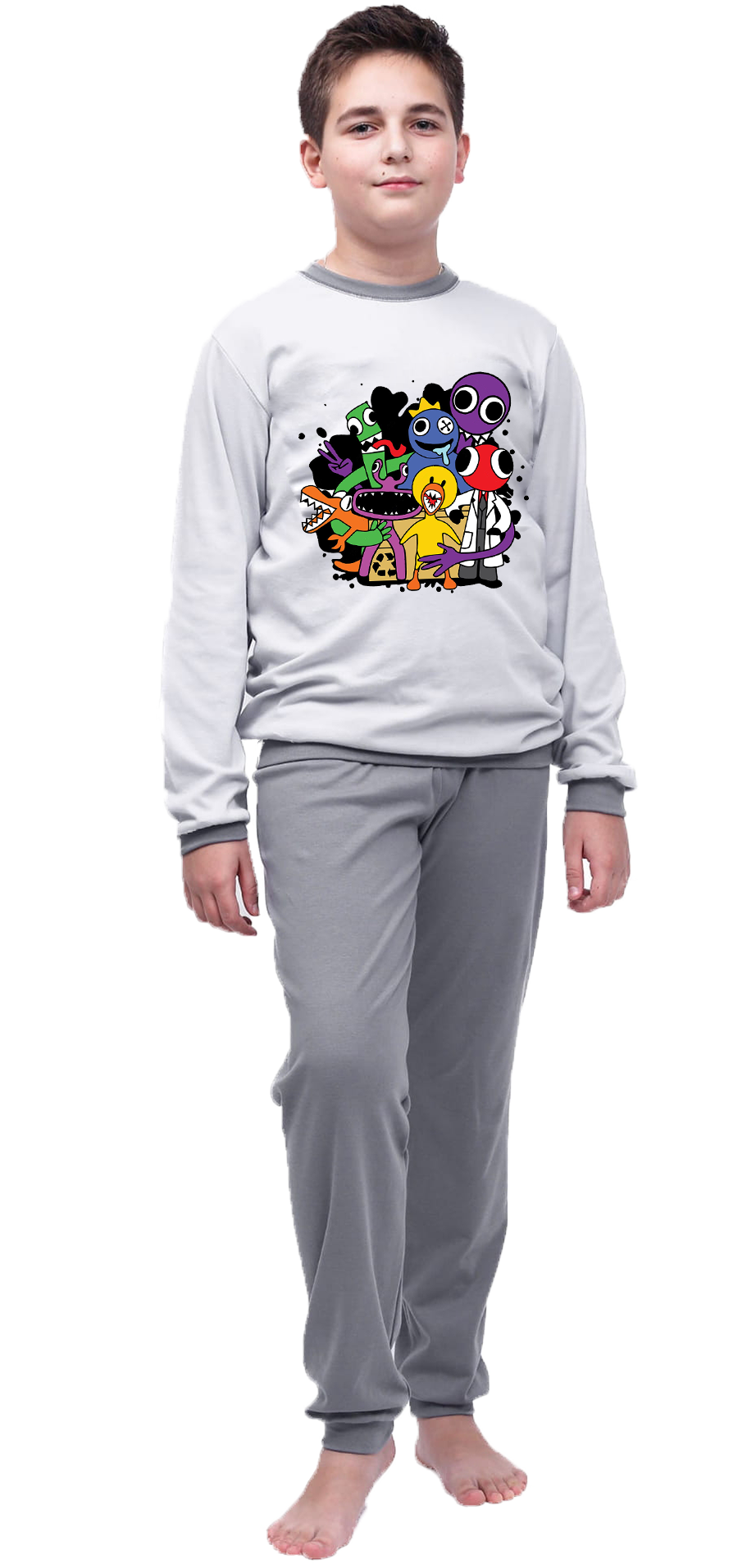 Piżama dziecięca Rainbow Friends