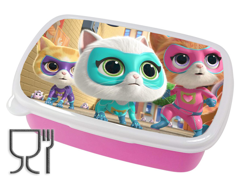 Pojemnik śniadaniowy - Lunchbox - SuperKoty - SuperKitties