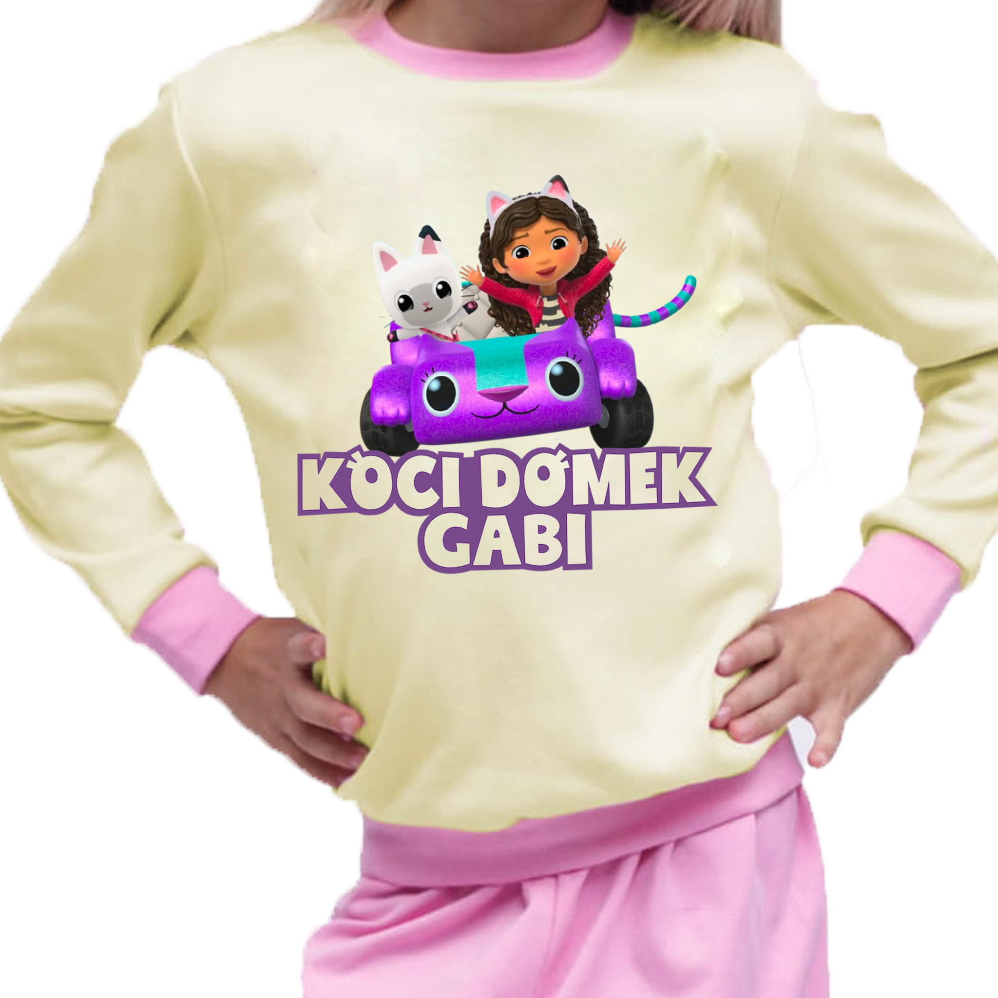 Piżama dziecięca Koci Domek