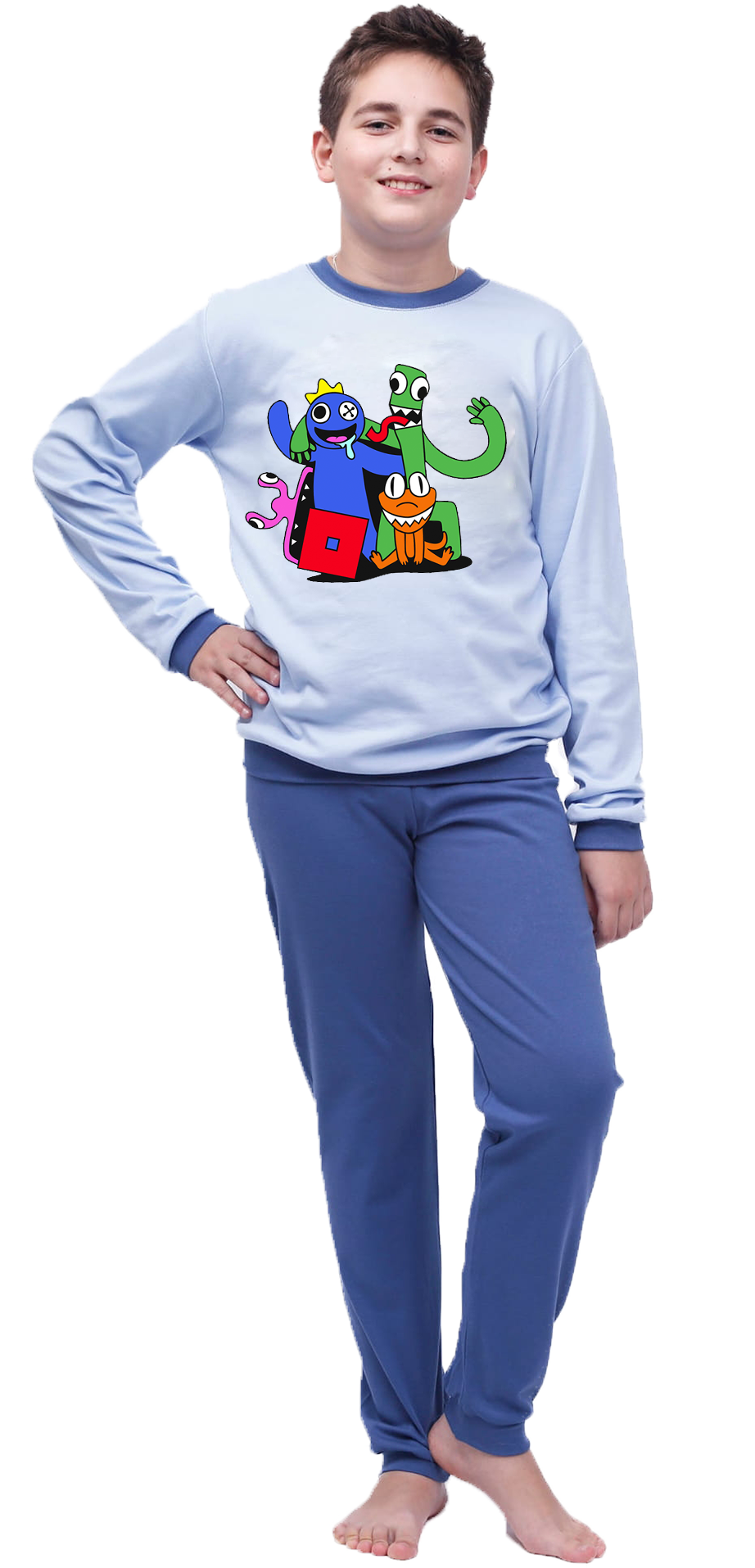 Piżama dziecięca Rainbow Friends