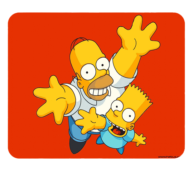 Podkładka pod myszkę Simpsonowie