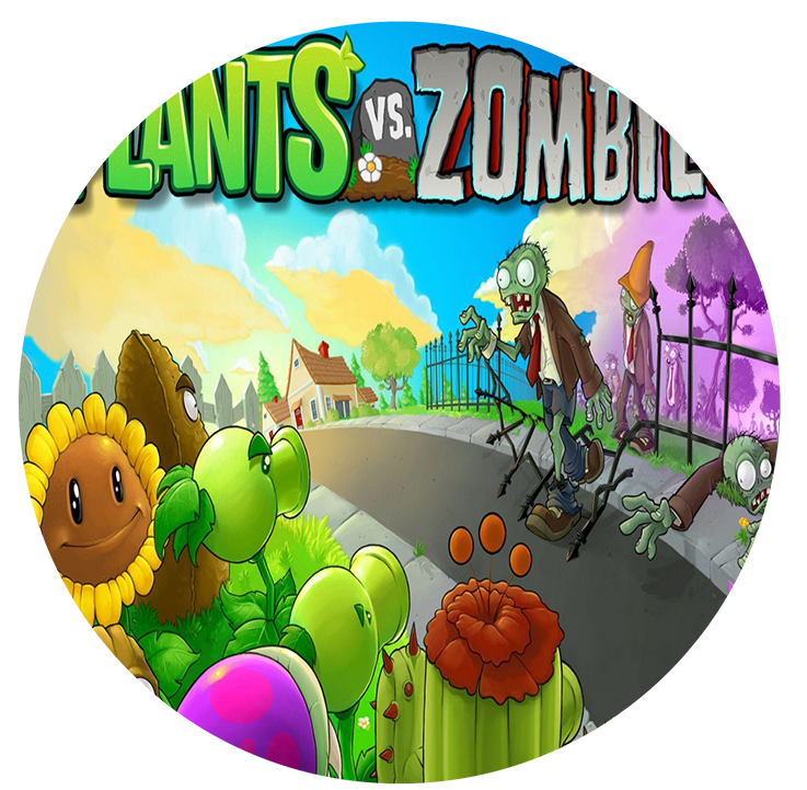 Podkładka pod myszkę Plants vs Zombie