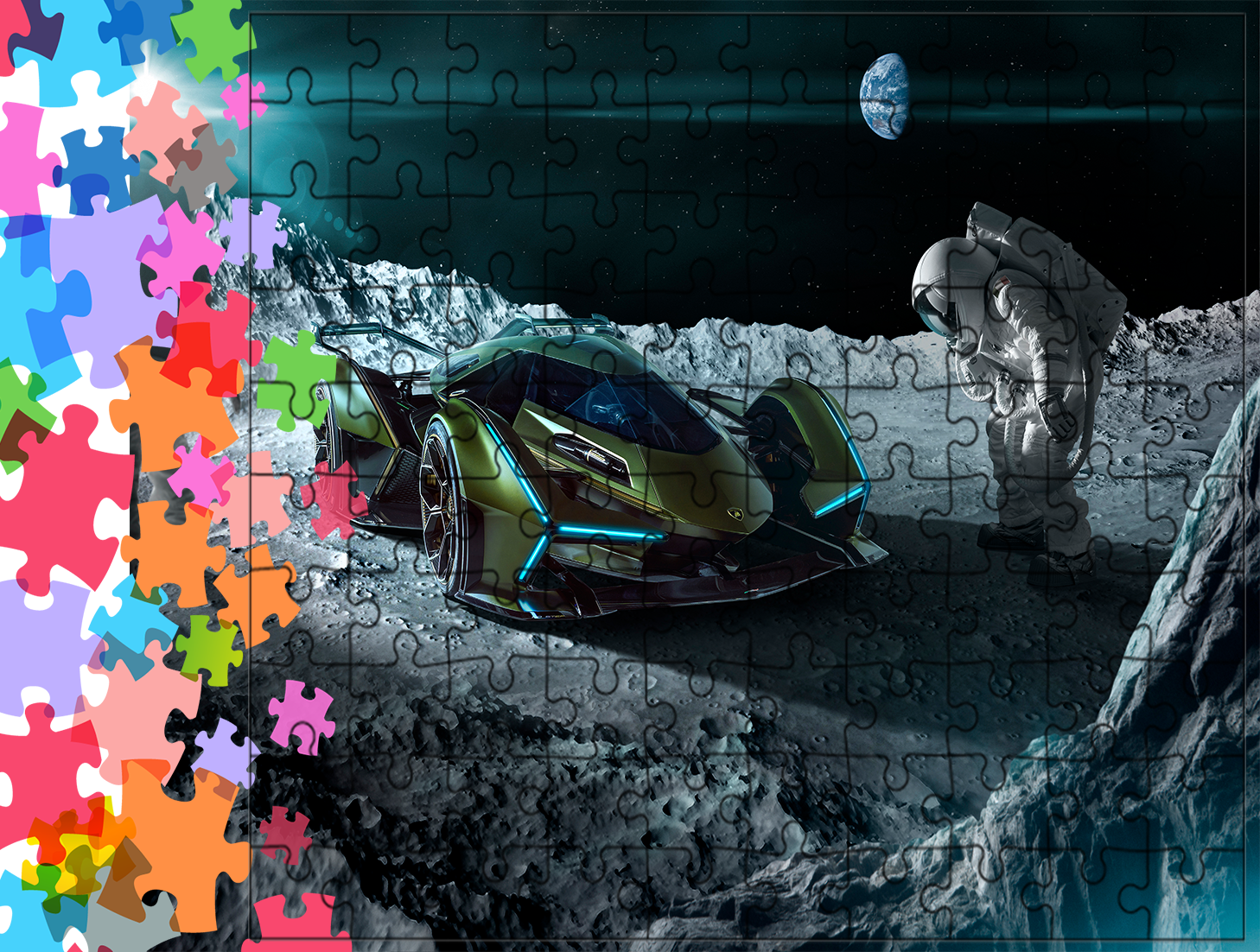 Puzzle tradycyjne Samochody