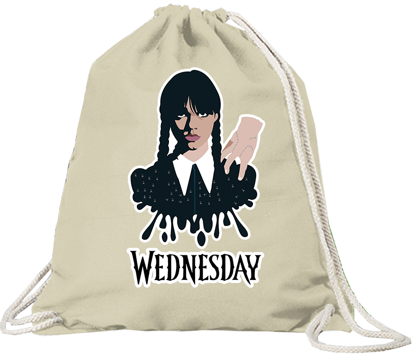 Worek Sportowy Wednesday Addams