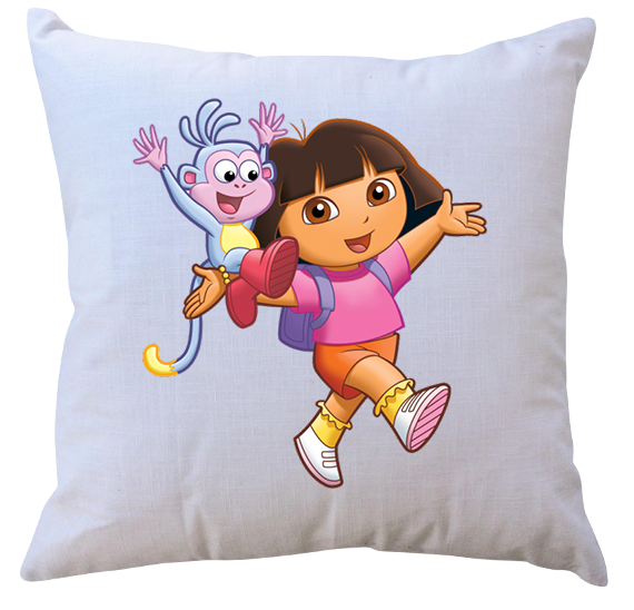 Poduszka z wkładem Dora Odkrywca