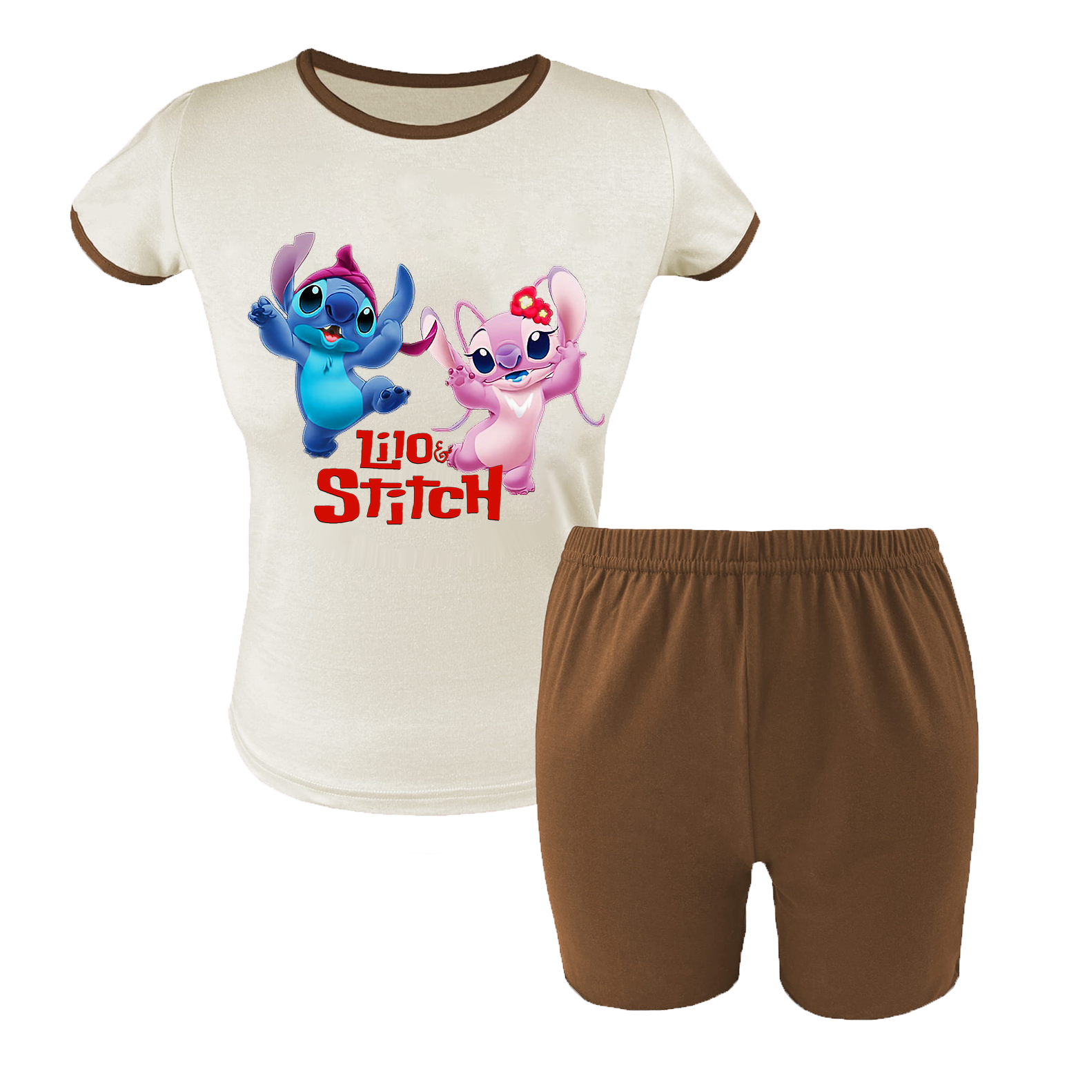 Krótka Piżama dziecięca Lilo i Stich