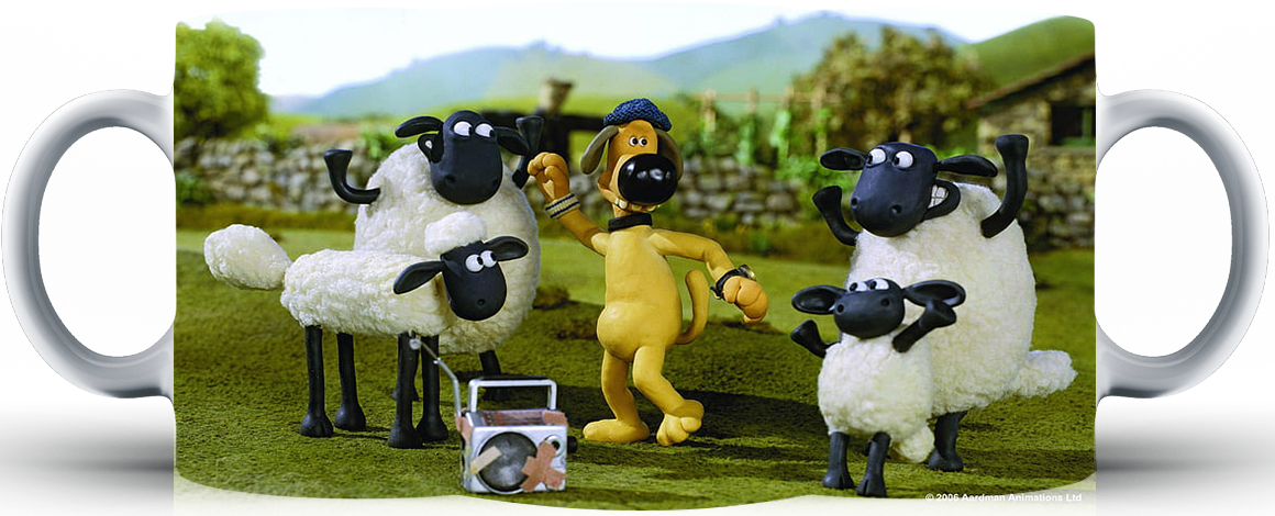 Kubek ceramiczny Baranek Shaun