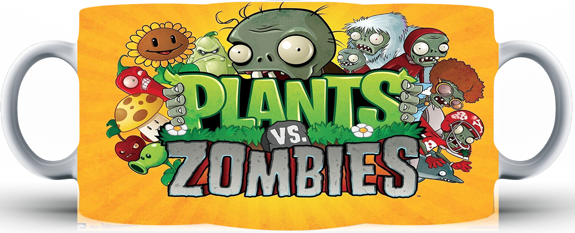 Kubek ceramiczny Plants vs Zombie