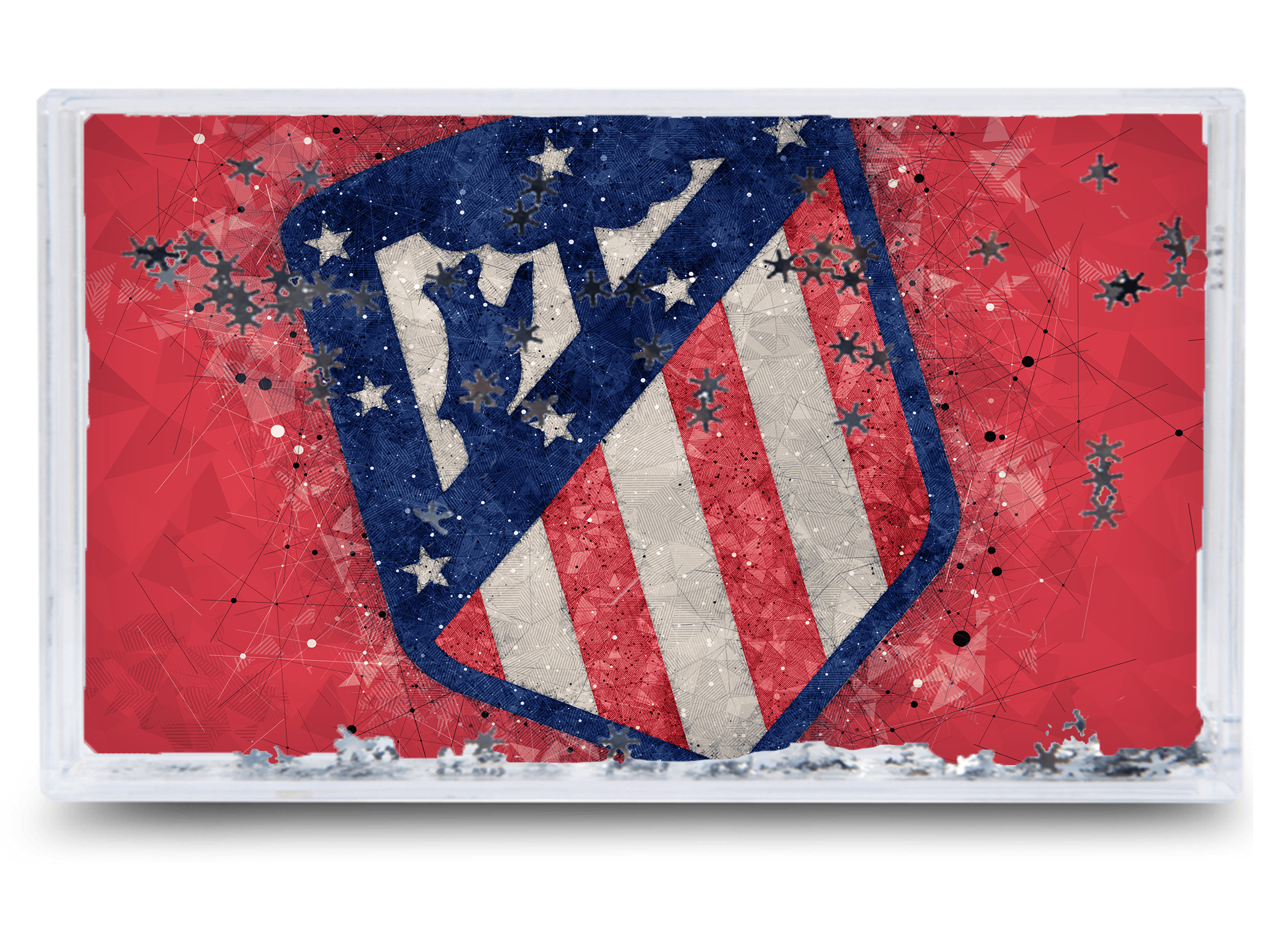 Akwarium - Ramka wodna 3D - Atlético Madryt