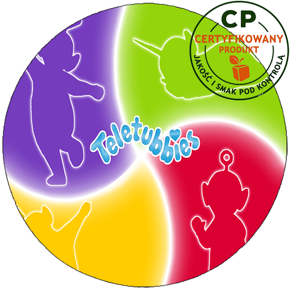 Opłatek na tort - Teletubisie