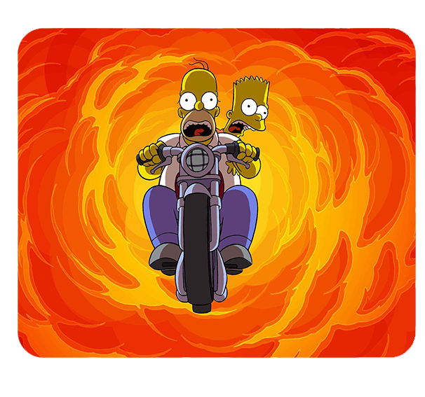 Podkładka pod myszkę Simpsonowie