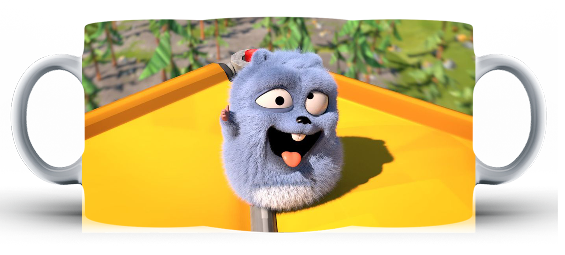 Kubek ceramiczny Grizzy i Lemingi