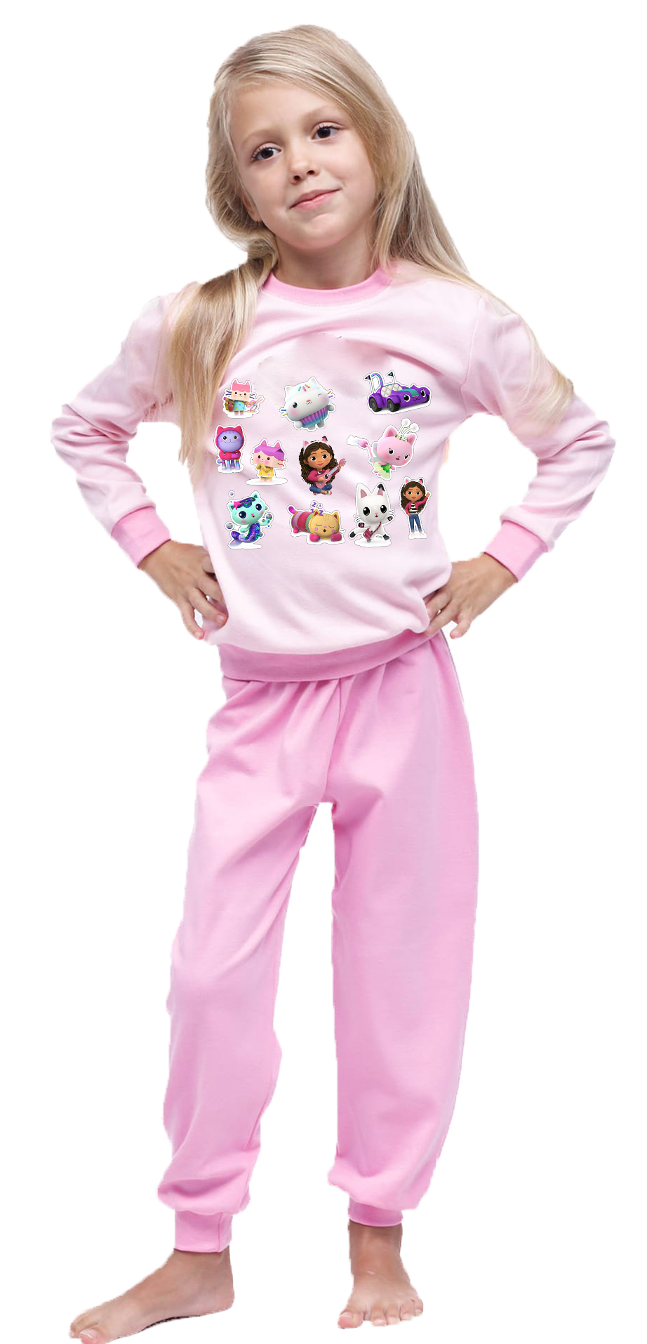 Piżama dziecięca Koci Domek