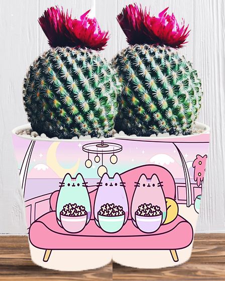 Doniczka do kwiatów/roślin - Pusheen - Kotek