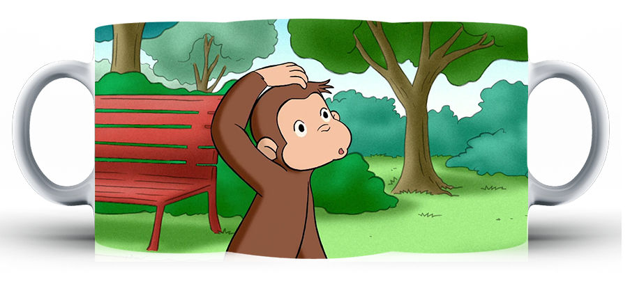 Kubek ceramiczny Ciekawski George