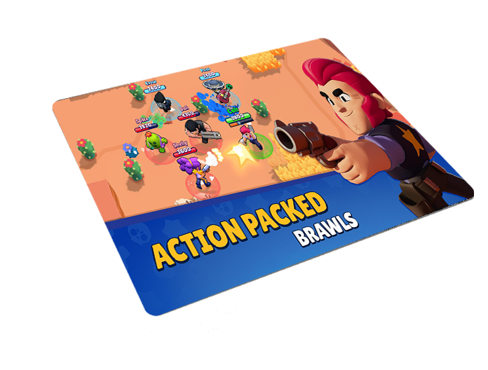 Podkładka pod myszkę Brawl Stars
