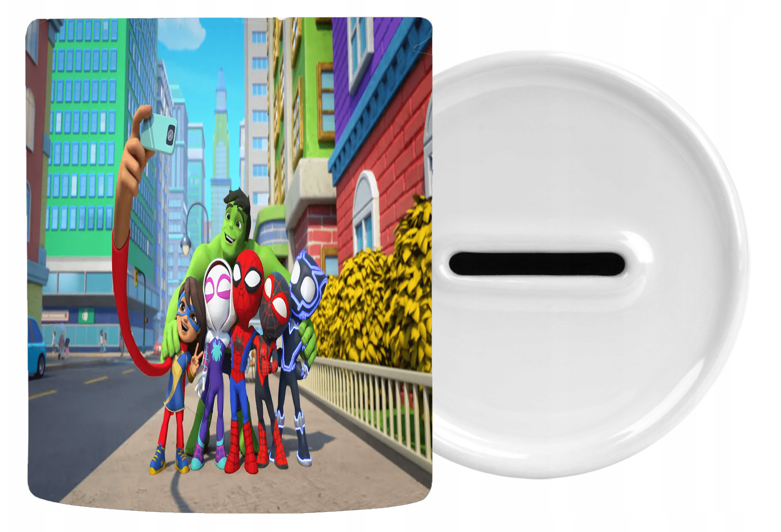 Skarbonka Ceramiczna - Spidey i Przyjaciele